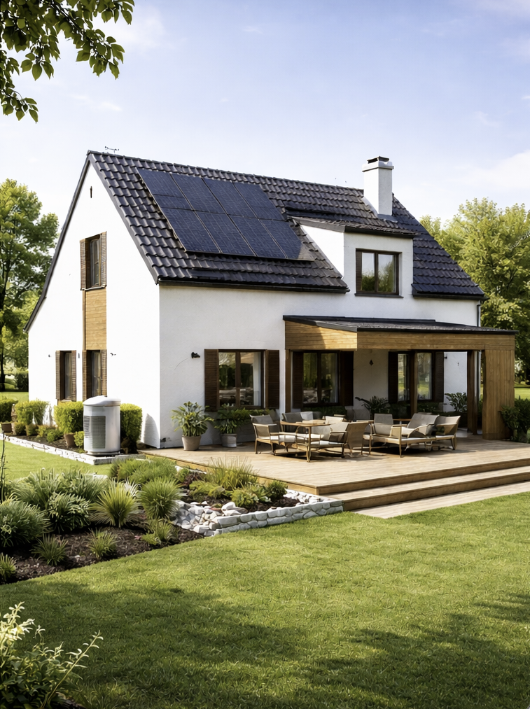 Maison après rénovation