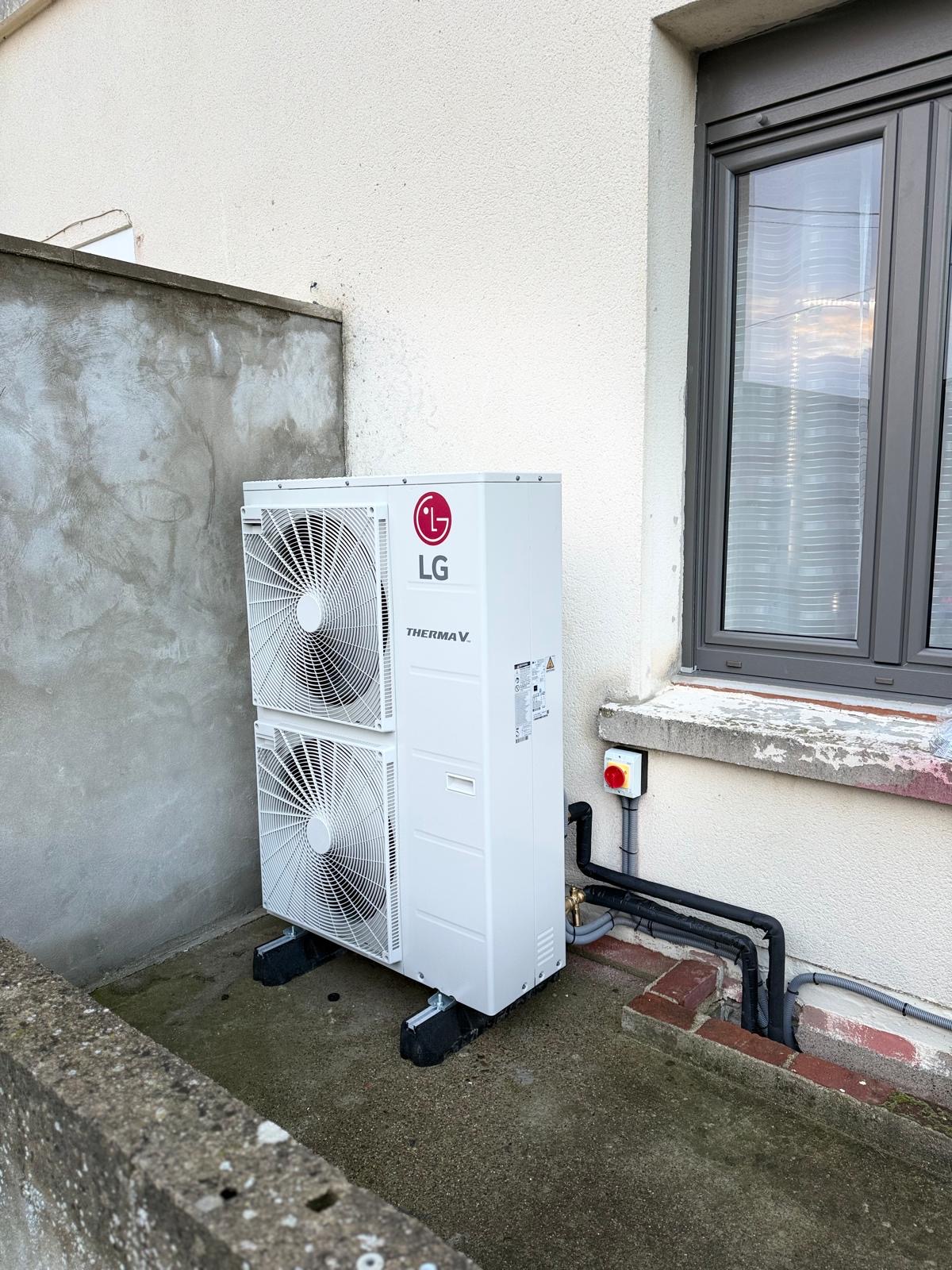 PAC air eau pour maison individuelle